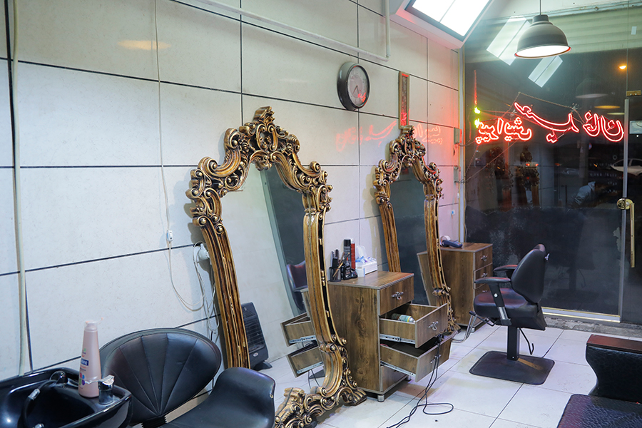 پیرایش سعید باغمیشه تبریز سالن